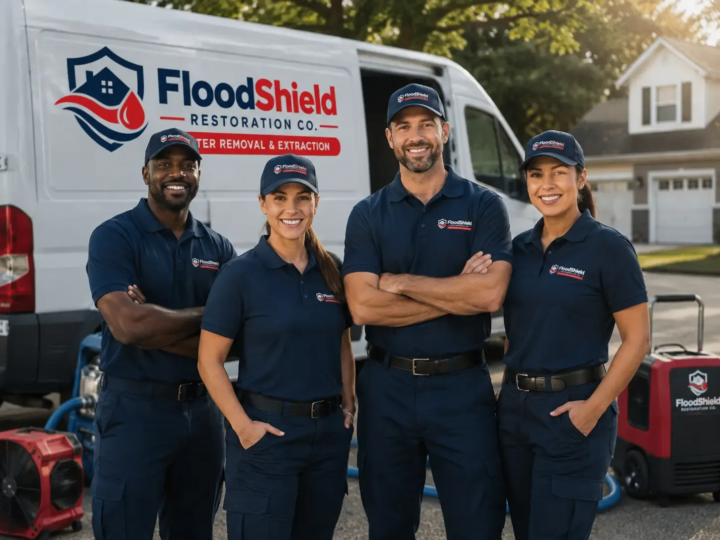 Flood Damage Restoration company in Deersville, OH