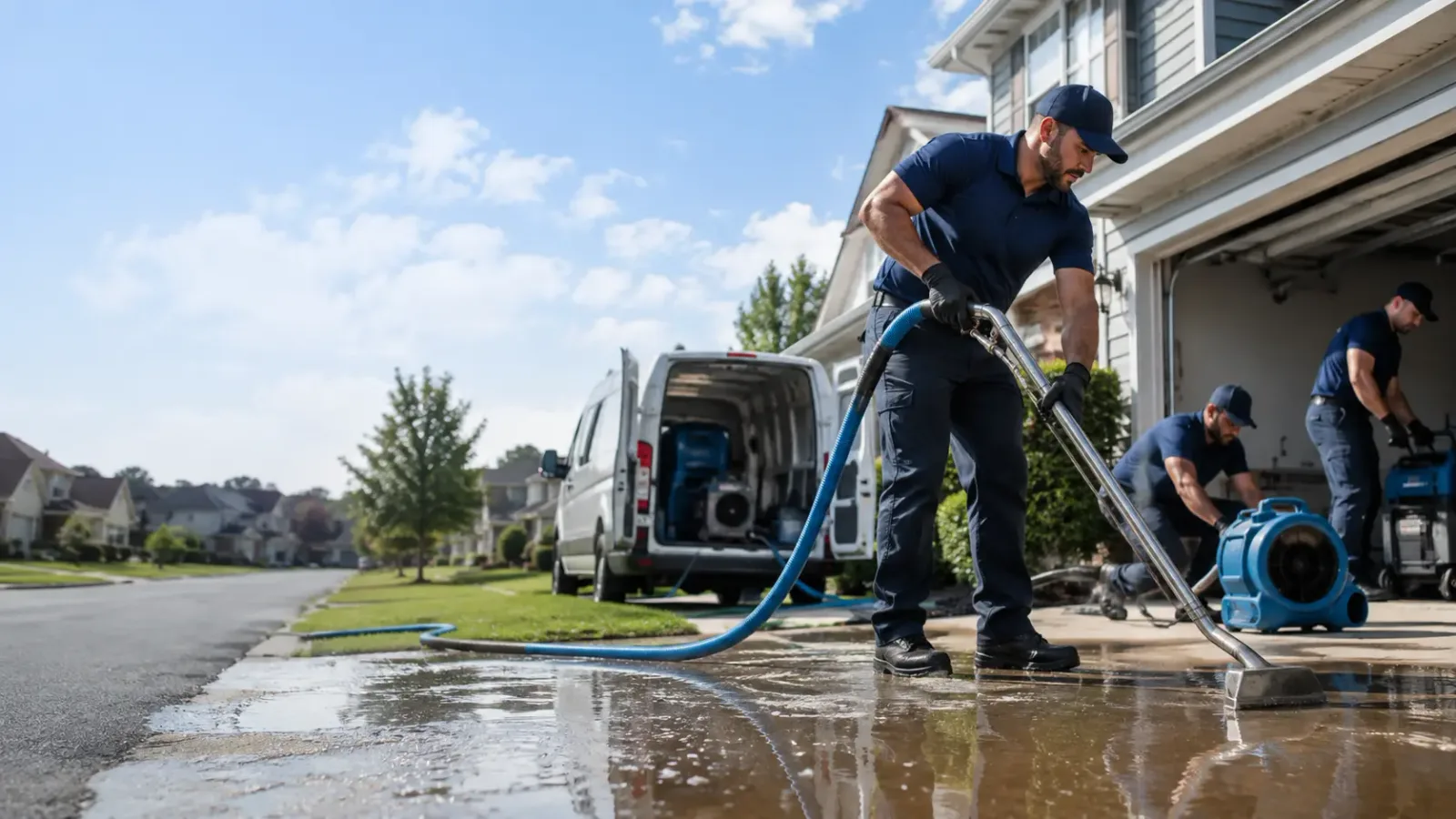 Flood Damage Restoration in Deersville, OH